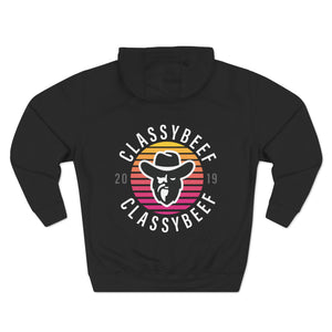 Sunset ClassyBeef logo - Hoodie