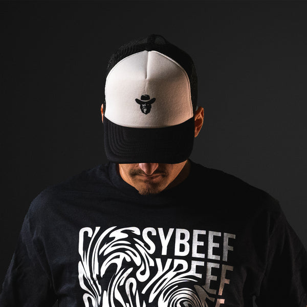 Mesh Cap - Black ClassyBeef logo