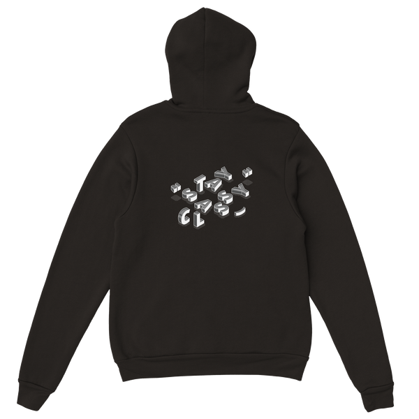 Stay Classy Jumbled Letters - Hoodie